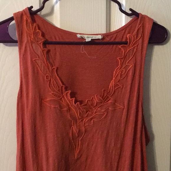 Orange tank top - Picture 3 of 4